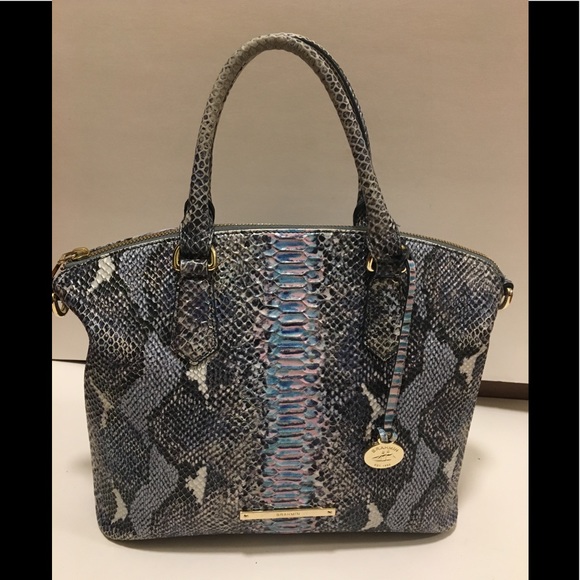 Brahmin Handbags - Brahmin Duxbury Satchel/Shoulder Marine Seville